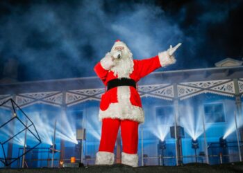 Kalėdų senelis prie Kurhauzo | V. Petriko nuotr.