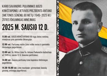 J. Burokas: Pagerbkime Vyčio apygardos partizanų ir jų vado J. Krikštaponio didvyriškumą