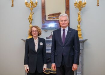 Radmila Šekerinska ir Gitanas Nausėda