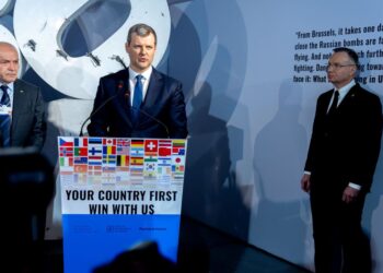 G. Paluckas lankosi Davose | lrv.lt nuotr.