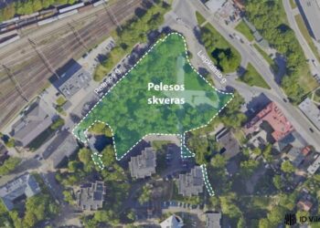 Pelesos skveras | vilniausvystymas.lt nuotr.