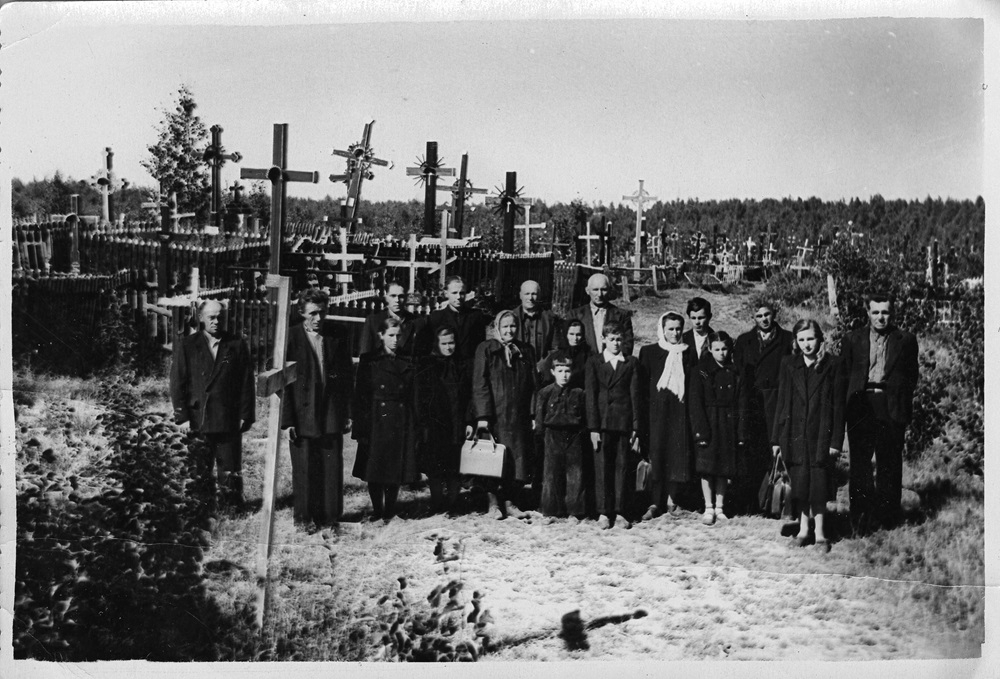 Igarkos lietuvių tremtinių kapinėse. 1956 m. | LNM nuotr.
