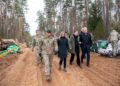 Prezidentas lankosi Generolo S. Žukausko poligone kur dingo 4 JAV kariai, 2025-03-28