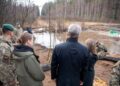 Prezidentas lankosi Generolo S. Žukausko poligone kur dingo 4 JAV kariai, 2025-03-28
