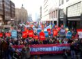 Rusijos opozicijos eitynės Berlyne 2025-03-01
