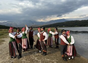 Lietuvių tautinių šokių kolektyvas „Griaustinis“ koncertavo Argentinoje | lzs.lt nuotr.