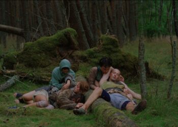 Eglės Budvytytės (su Marija Olšauskaite ir Julija Steponaityte) videodarbas „Dainos iš komposto“ (2020) | lndm.lt nuotr.