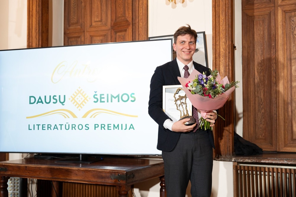 Įteikta antroji Dausų šeimos lietuvių literatūros premija | R. Nalivaikos nuotr.