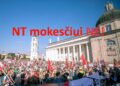 Lietuviai gins savo namus: protestas prieš NT mokestį Katedros aikštėje