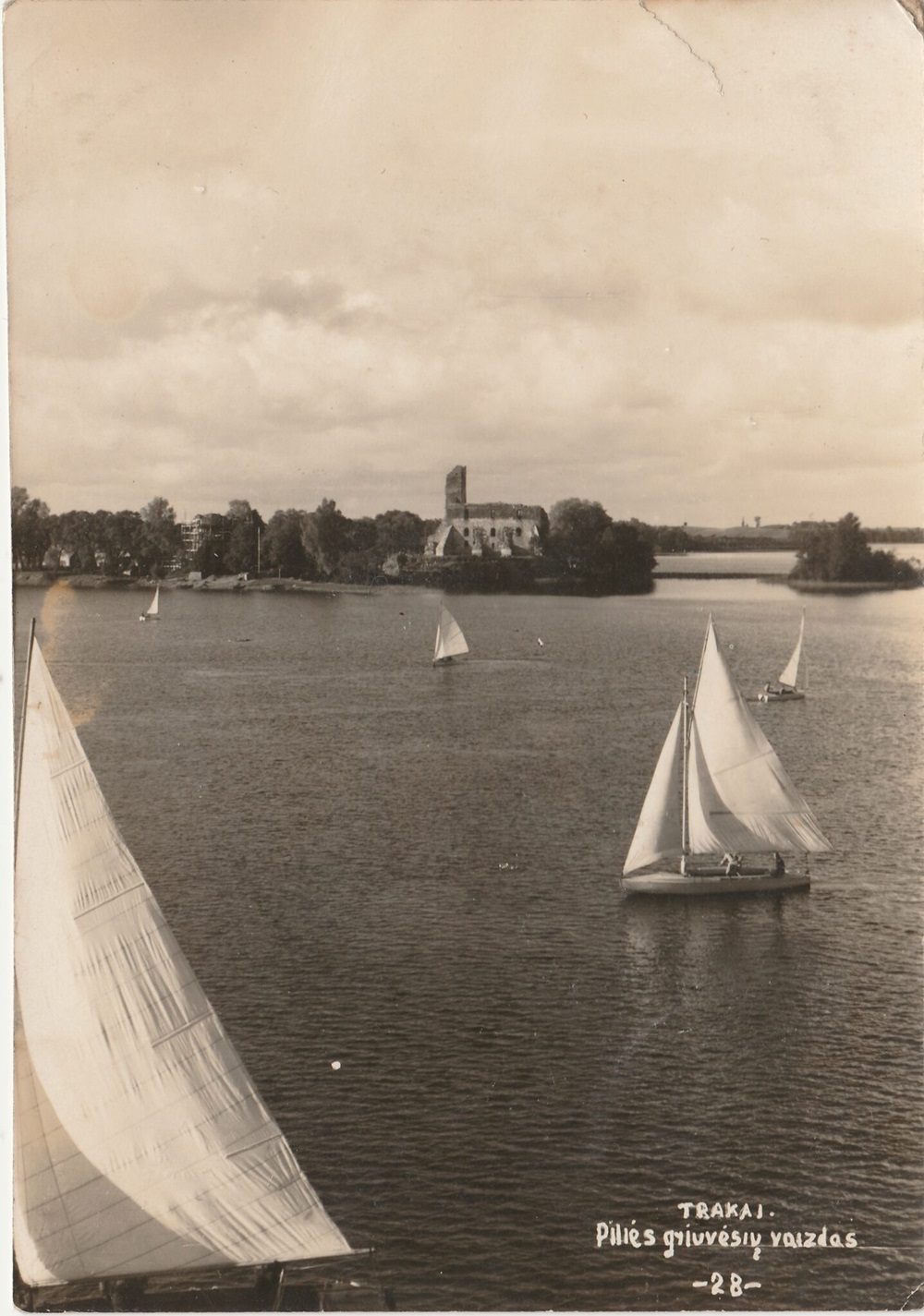 Regata Galvės ežere. Lietuva, 1939 m. |Asmeninio archyvo nuotr.