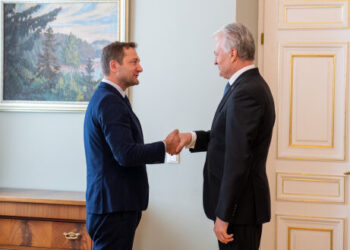 K. Hansenas ir G. Nausėda