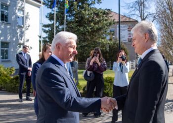 Prezidentas lankosi Rietave