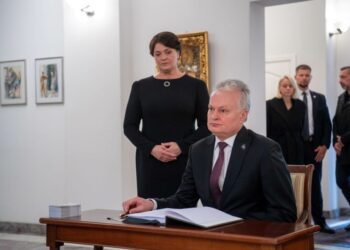 Gitanas Nausėda ir Diana Nausėdienė