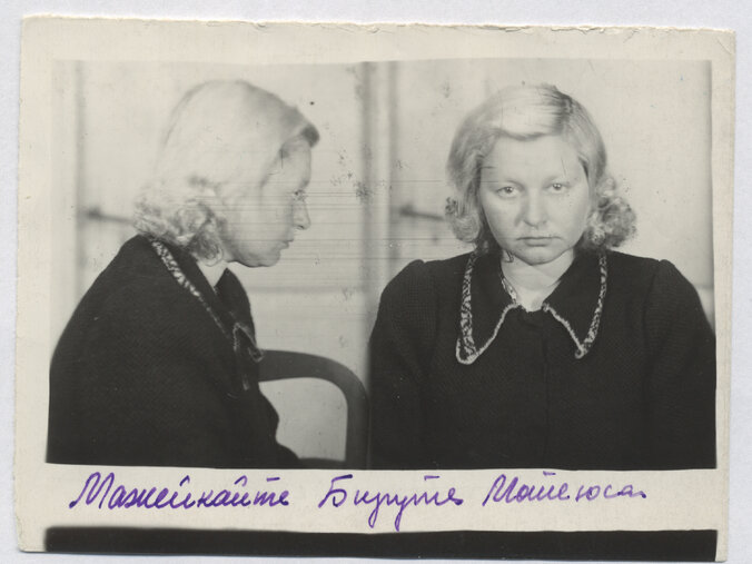 Birutė Mažeikaitė-Ramanauskienė-Vanda (1924–1996), partizanė, Adolfo Ramanausko-Vanago žmona | Rengėjų nuotr.