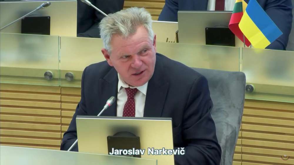 J. Narkevičius Seime