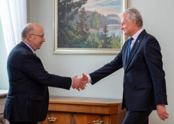 Andrius Kubilius ir Gitanas Nausėda