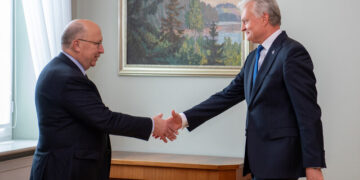Andrius Kubilius ir Gitanas Nausėda