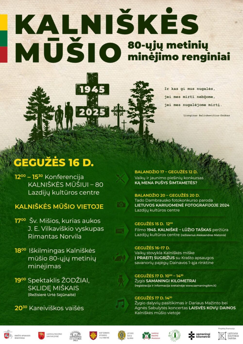Kalniškės mūšio 80-osios metinės | punskas.pl nuotr.