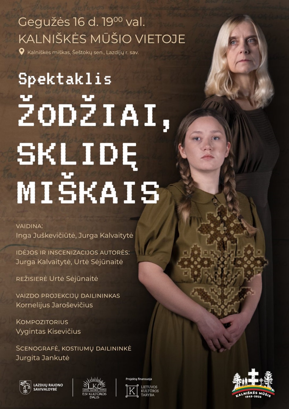 Spektaklis „Žodžiai, sklidę miškais“ | punskas.pl nuotr.