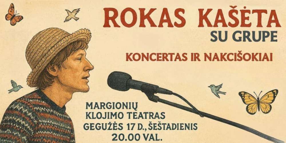 Rokas Kašėta su grupe 