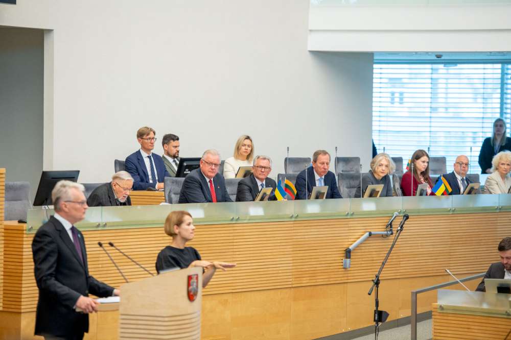 Prezidentas skaito 2025 m. metinį pranešimą