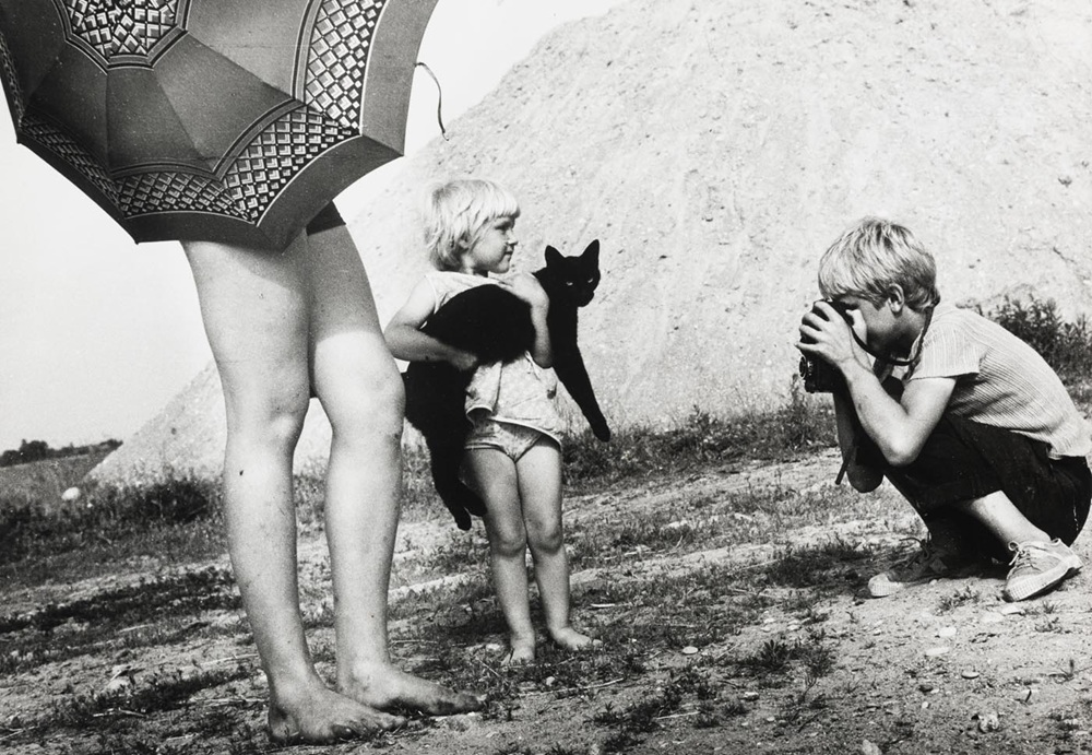 Juodas katinas, 1980. R. Vikšraitis, LNM nuotr.