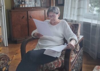 Apolonija Purelienė peržiūri savo tekstą