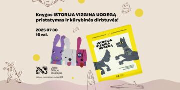 Knygos „Istorija vizgina uodegą“ pristatymas ir kūrybiniai užsiėmimai | lnm.lt nuotr.