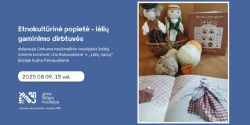 Etnokultūrinė popietė Jono Šliūpo muziejuje – lėlių gaminimas