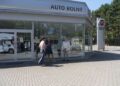 Sugedusį kemperį palikome Olomouco FIAT servisui