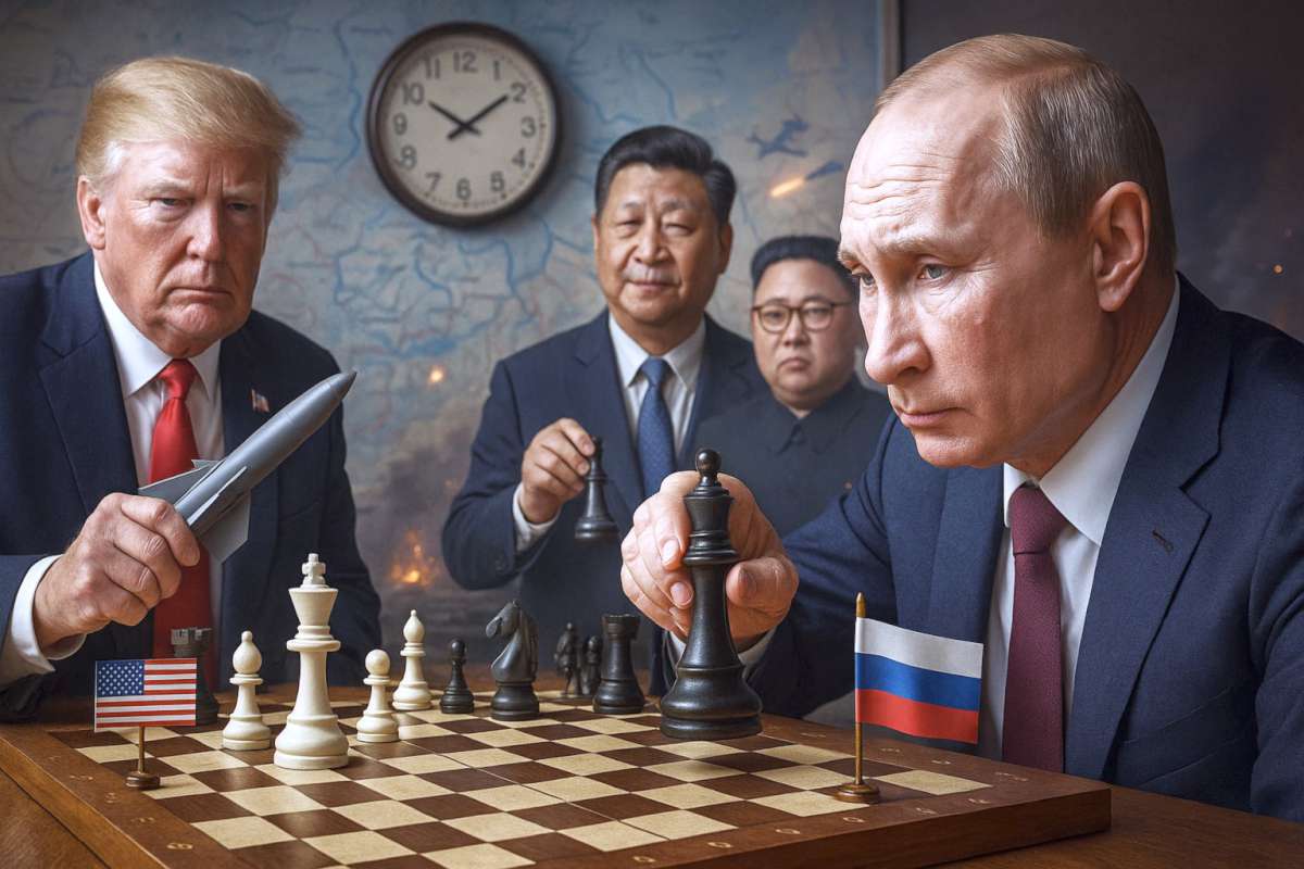 Trampas, Si Dzinpingas, Kim Čen Unas, Putinas 