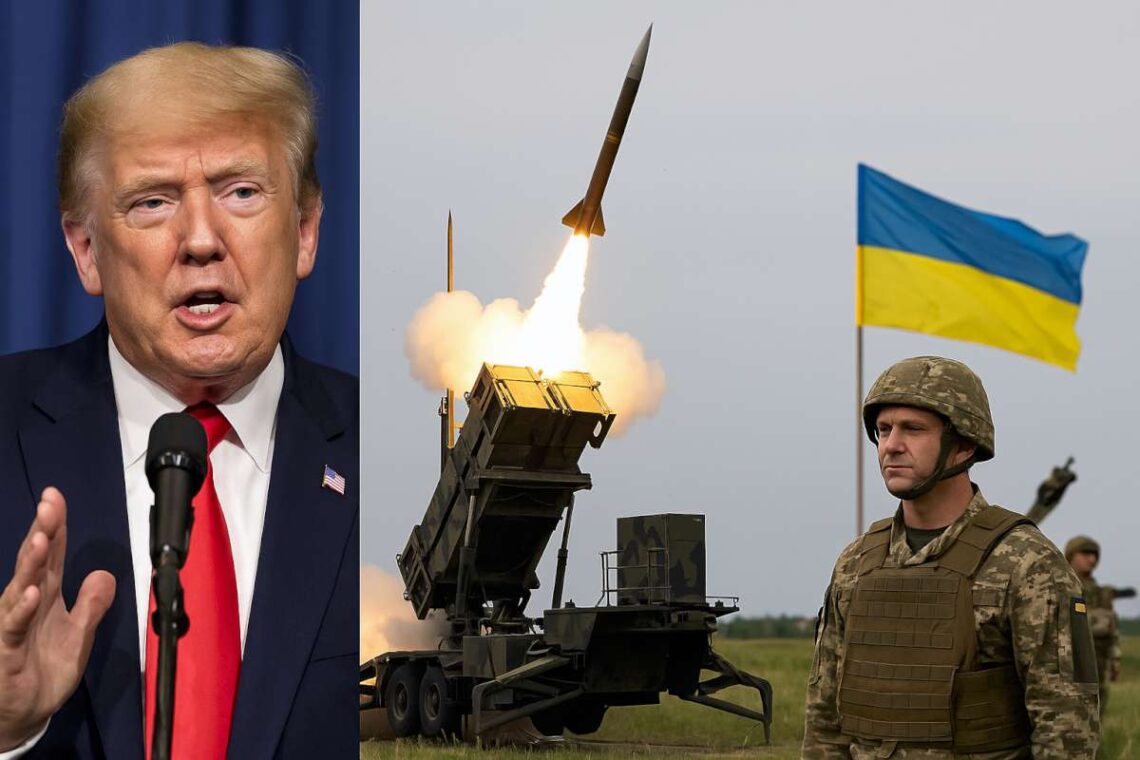 Trampas, „Patriot“ raketos, Ukraina