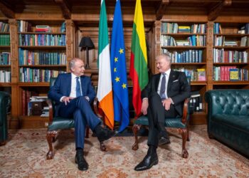 Michaelas Martinas ir Gitanas Nausėda