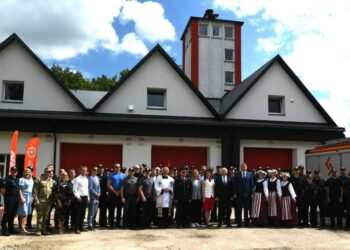 Skuodo gasirinės atidarymas