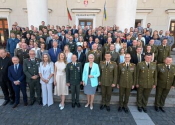 NFIU vadovybės pasikeitimo iškilmės