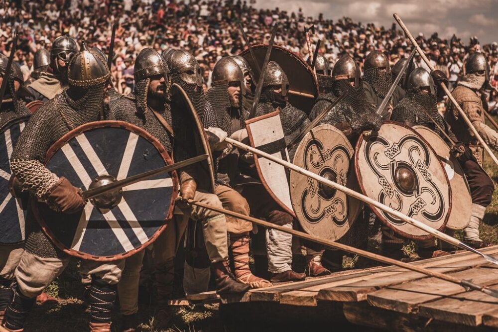 Viduramžių kovos Kernavėje | Rekografia nuotr.