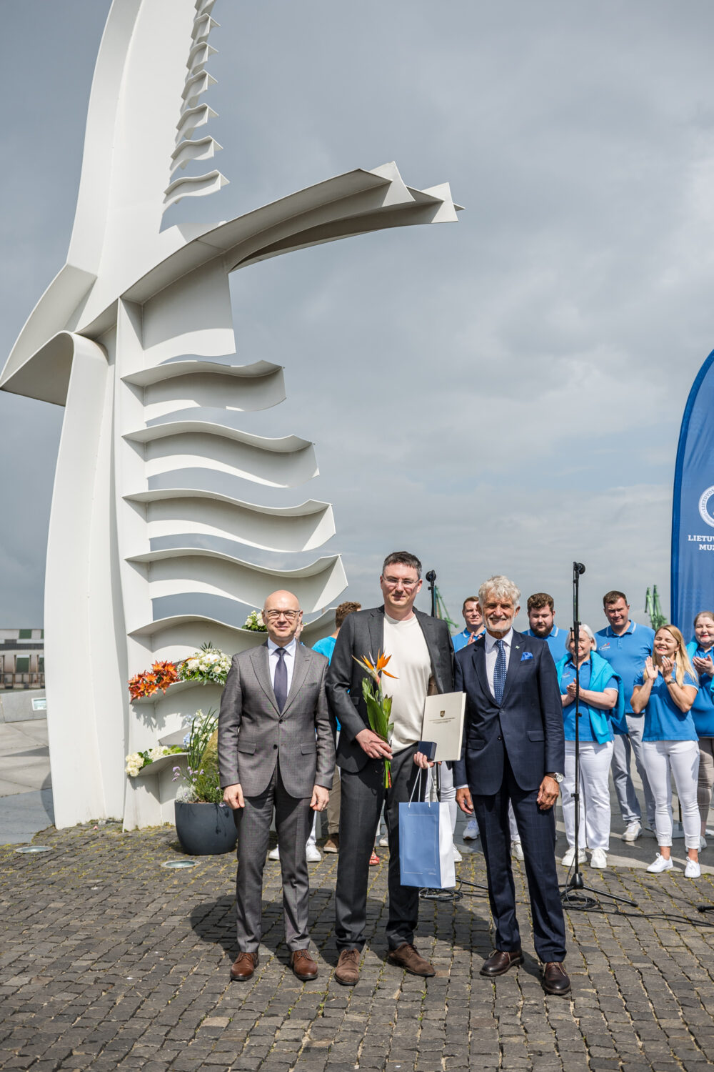 Po didingais Albatroso sparnais padėkota gyvenimą jūrai ir uostui paskyrusiems