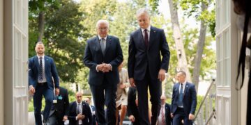 Frankas-Valteris Šteinmejeris ir Gitanas Nausėda