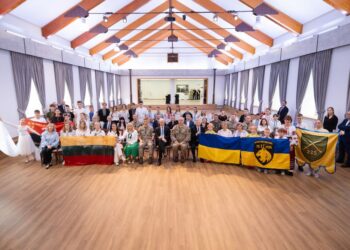 Ukrainos gynėjų vaikų vasaros stovykla