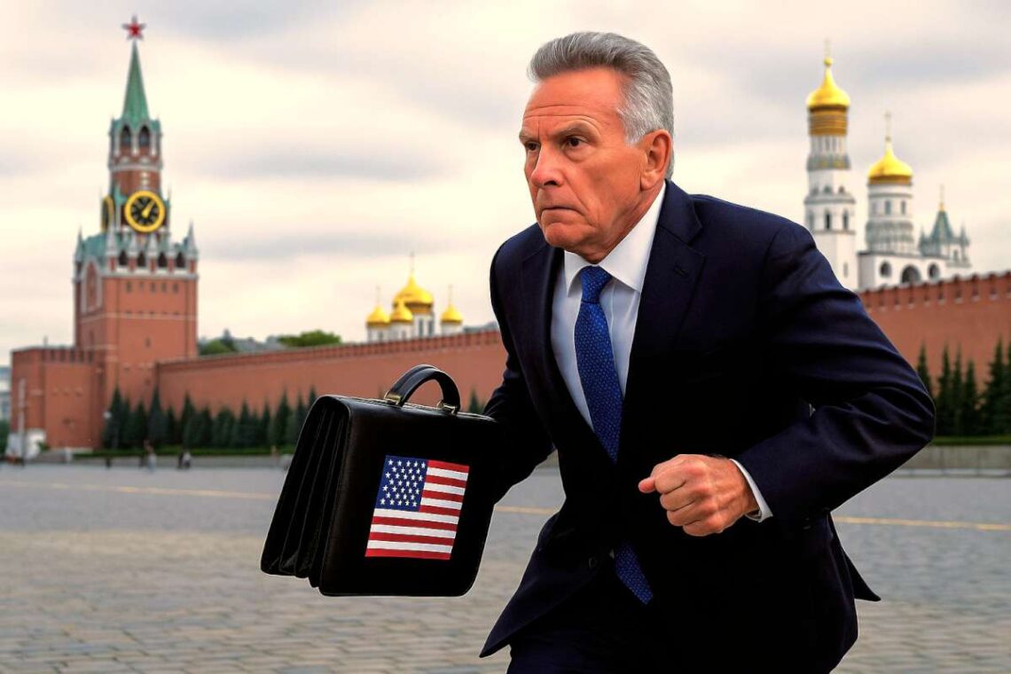 JAV pasiuntinys bėga Kremliun