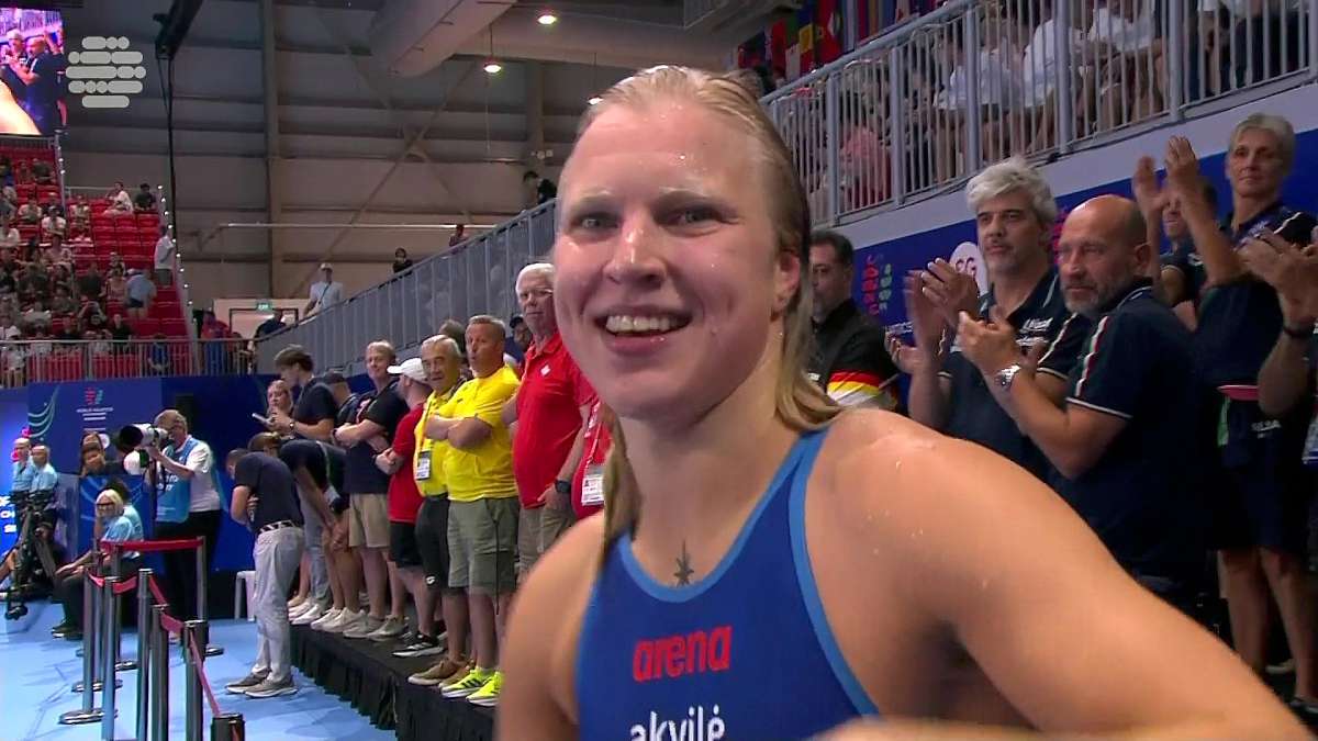 Rūta Meilutytė – 4-tą kartą iš eilės pasaulio čempionė!  