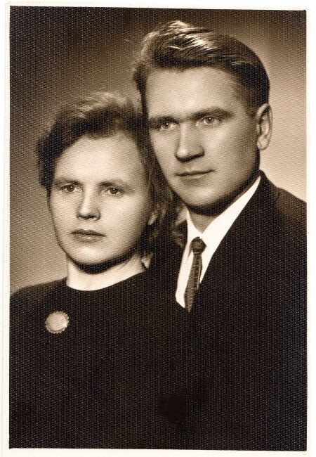 Elena ir Antanas Terleckai. Vilnius, 1963 m. gruodžio 8 d.