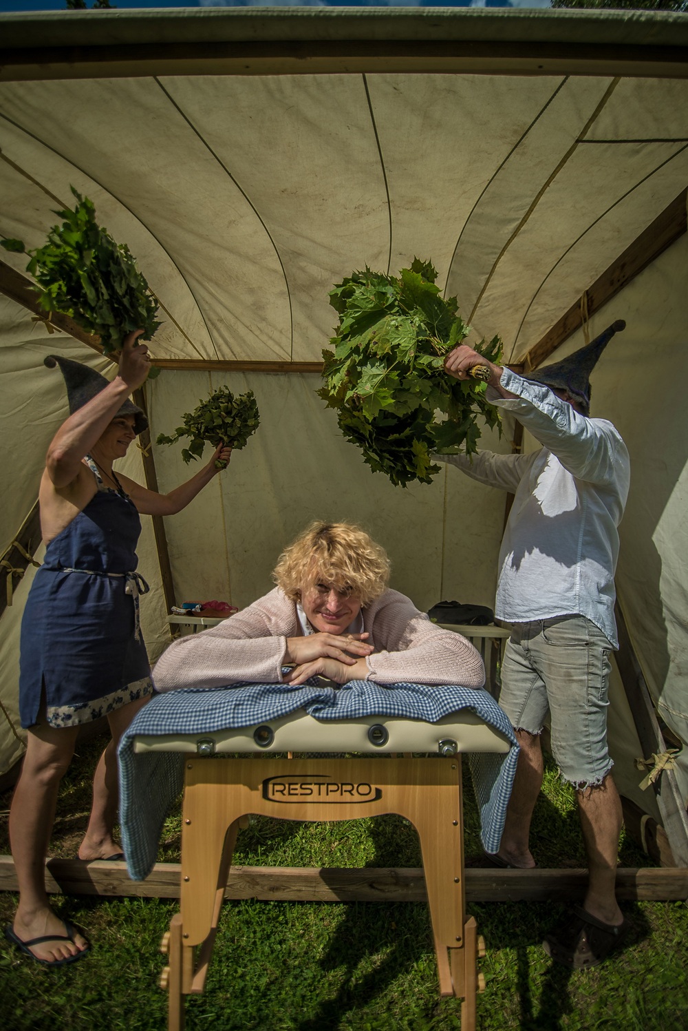 Vilnonės pirties malonumai 