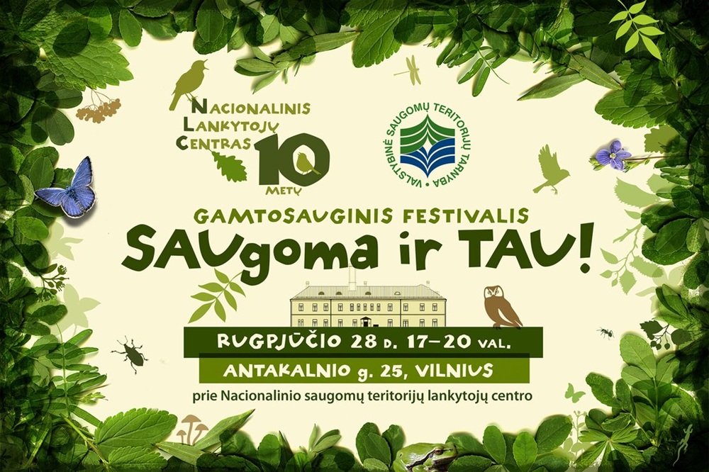 Gamtosauginė šventė „SAUgoma ir TAU“ kviečia pažinti saugomas teritorijas