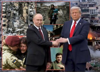 Putinas ir Trampas tarp griuvėsių