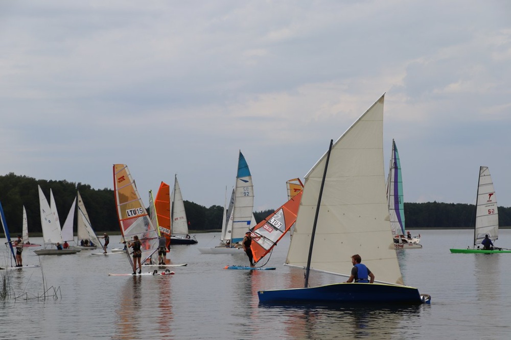 Įvyko Palūšės regata – saulės, vėjo ir burių šventė