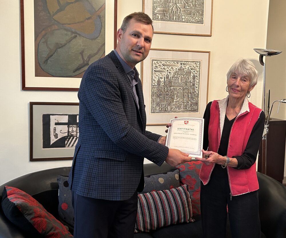 Aušra Marija Sluckaitė-Jurašienė ir Jonas Jurašas 