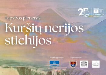 Juodkrantėje vyksta stichijų įkvėptas tapybos pleneras