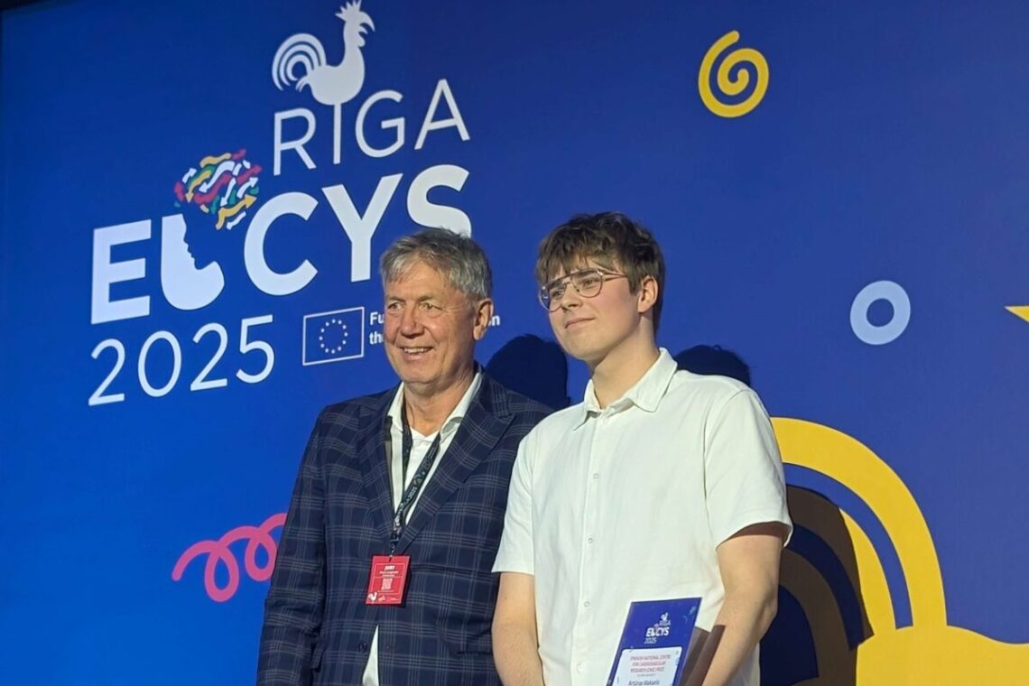 ES jaunųjų mokslininkų varžytuvėse Lietuvos atstovas apdovanotas specialiuoju apdovanojimu