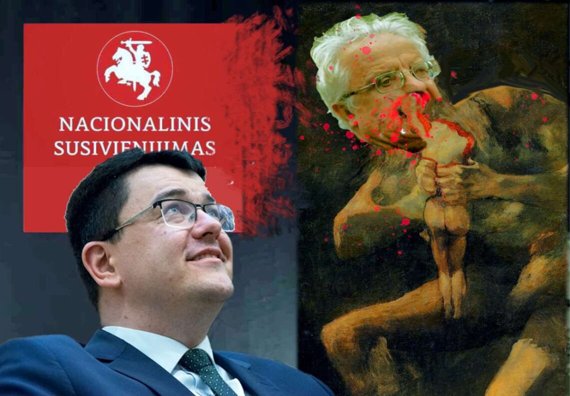 Saturnas ryja savo vaikus